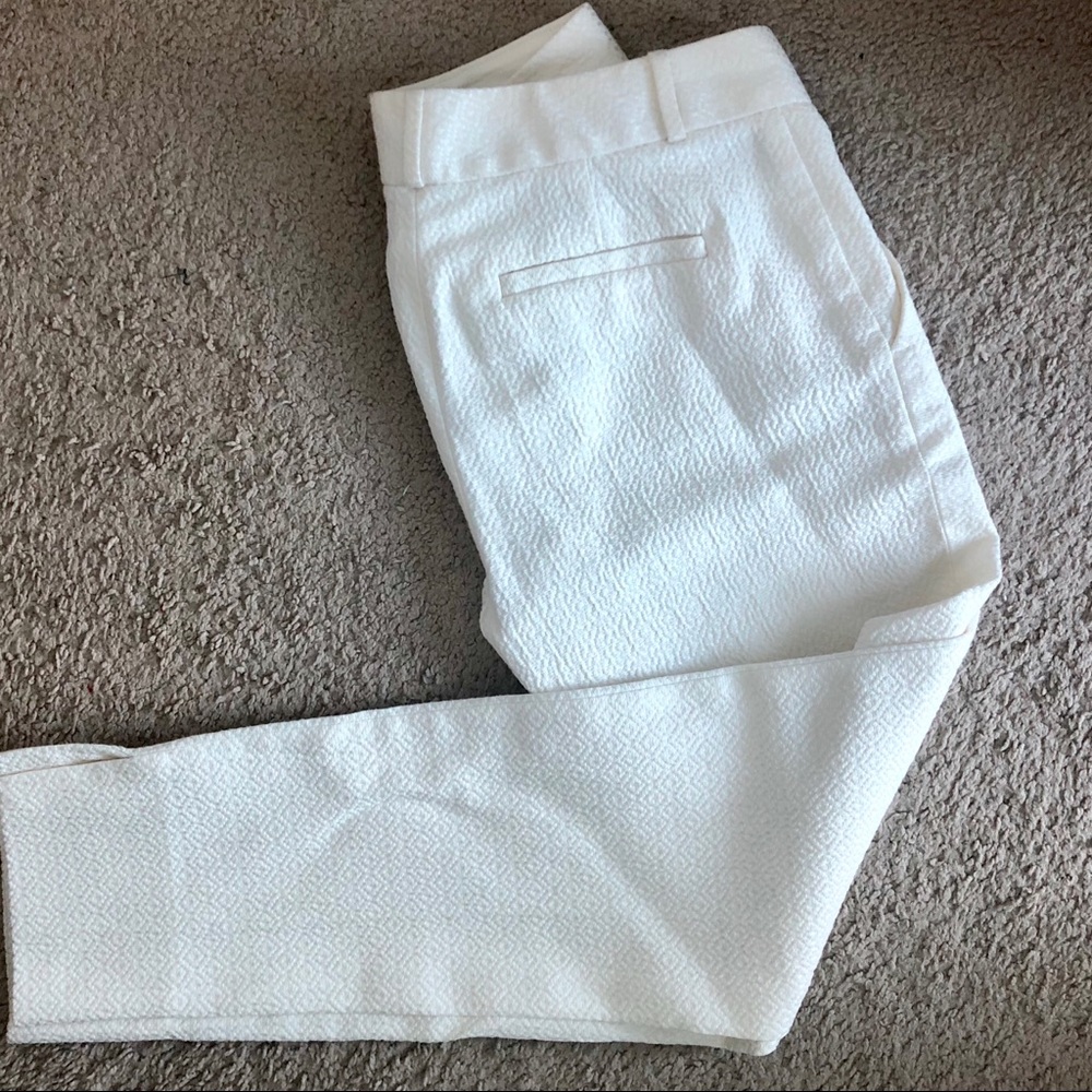 BR Sloan Skinny Ivory pant